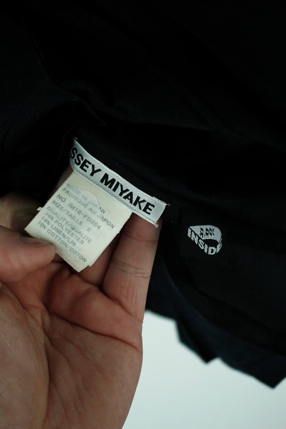  ISSEY MIYAKE Flower Neck Shirt 상품이미지9