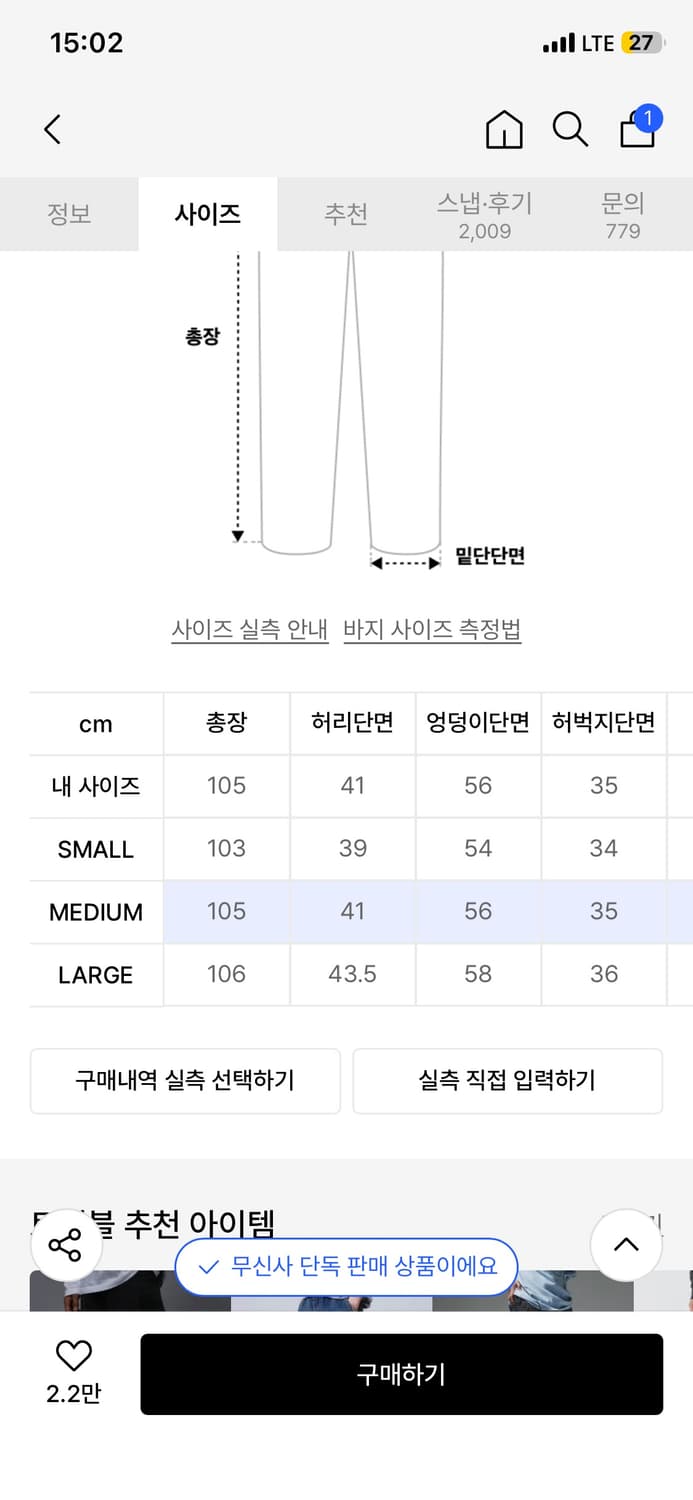 트래블 카펜터 데님 팬츠 블랙 상품이미지4