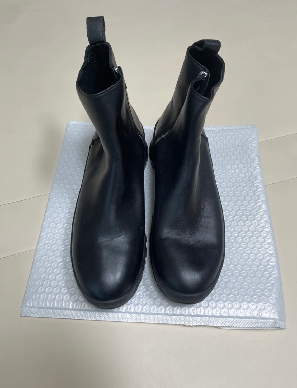 미사용)인사일런스 러너 부츠 블랙 270mm 상품이미지4