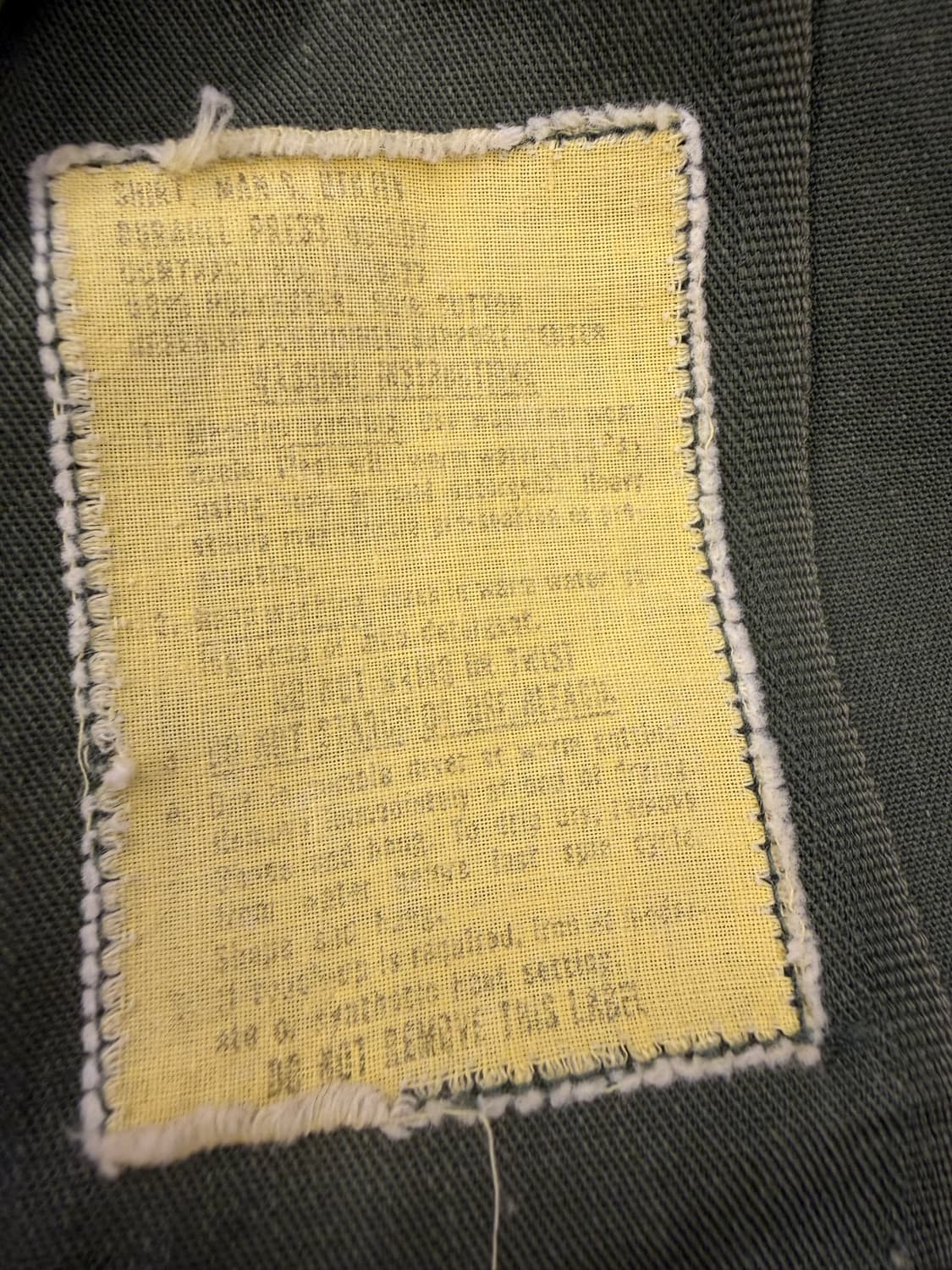 미군 오리지널 OG-507 셔츠 상품이미지6