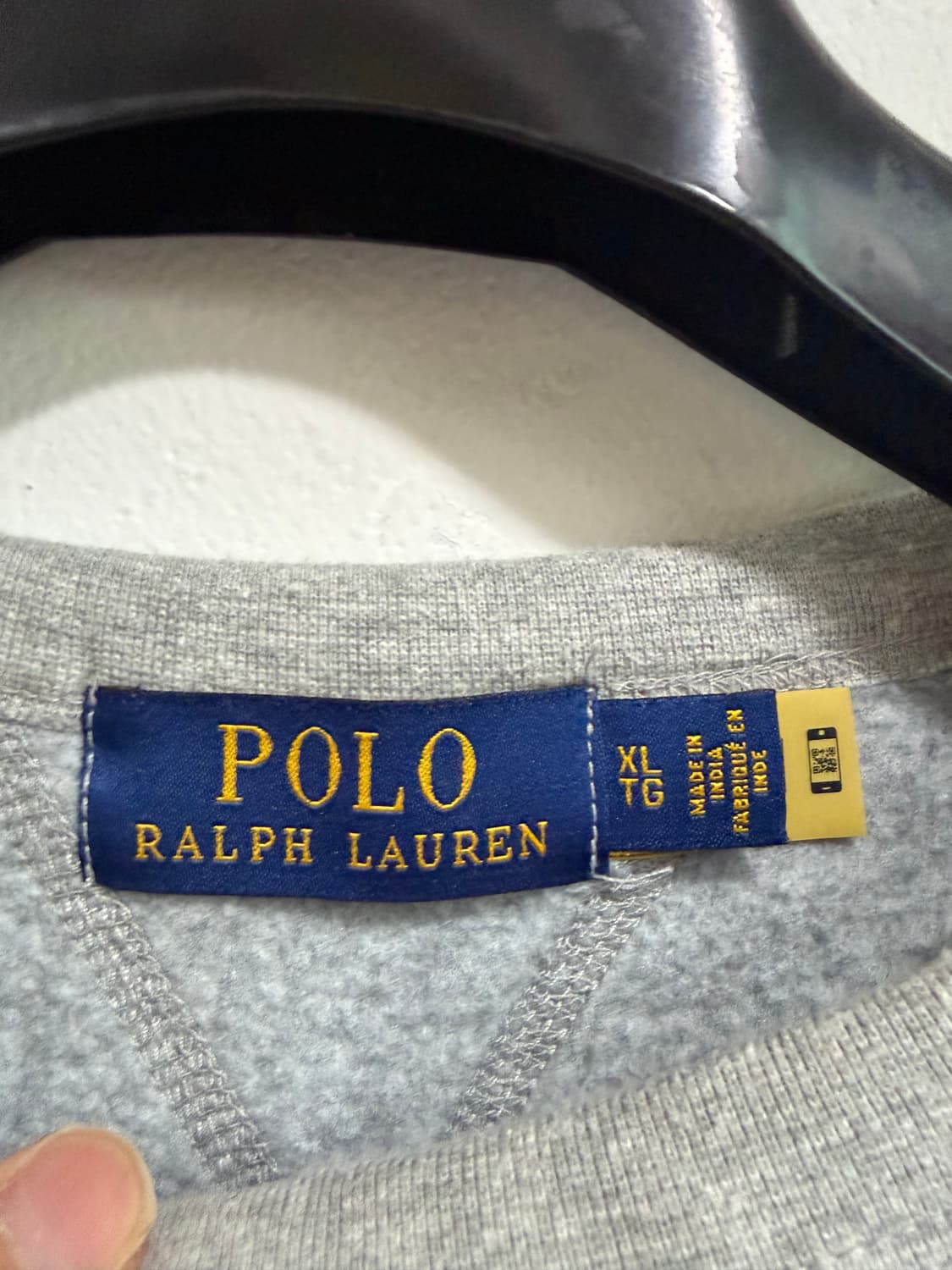 폴로 랄프로렌 맨투맨 회색 XL 상품이미지3