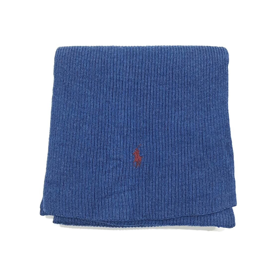 MX362 폴로 랄프로렌 아쿠아블루 골지 니트 머플러 상품이미지7