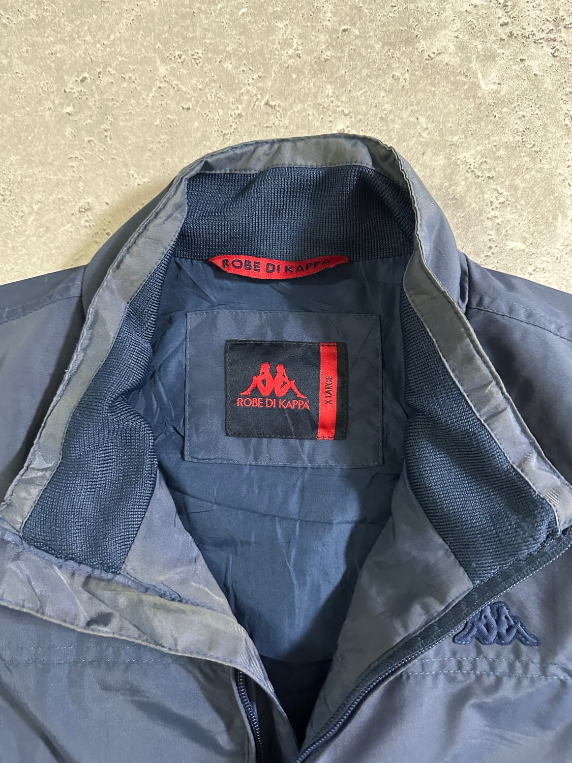 00s Kappa 로베디카파 네이비 블루종 자켓 상품이미지4