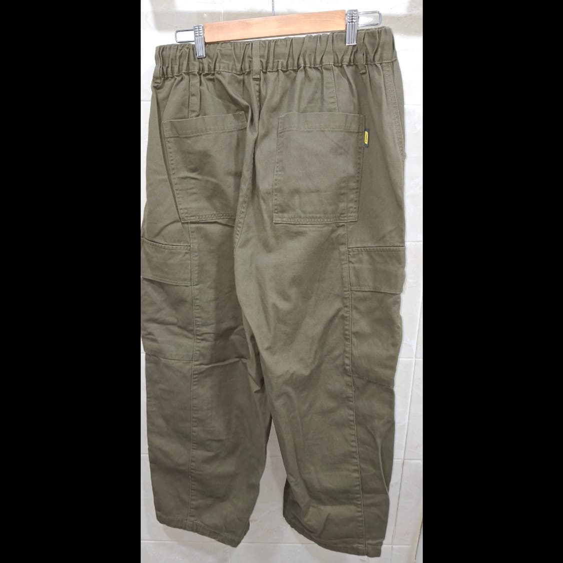 오버롤 카키 카고 팬츠 상품이미지3