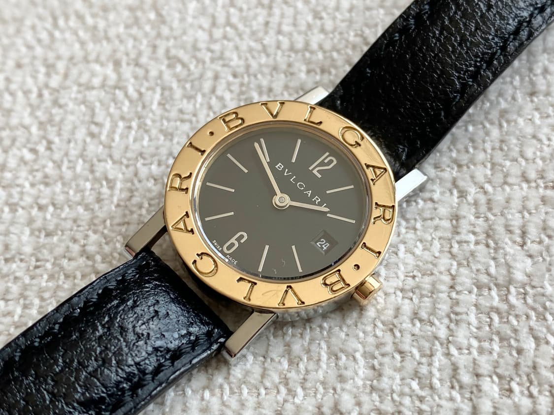 불가리 BB26SG 여성용 26mm 18K 콤비 쿼츠 상품이미지5