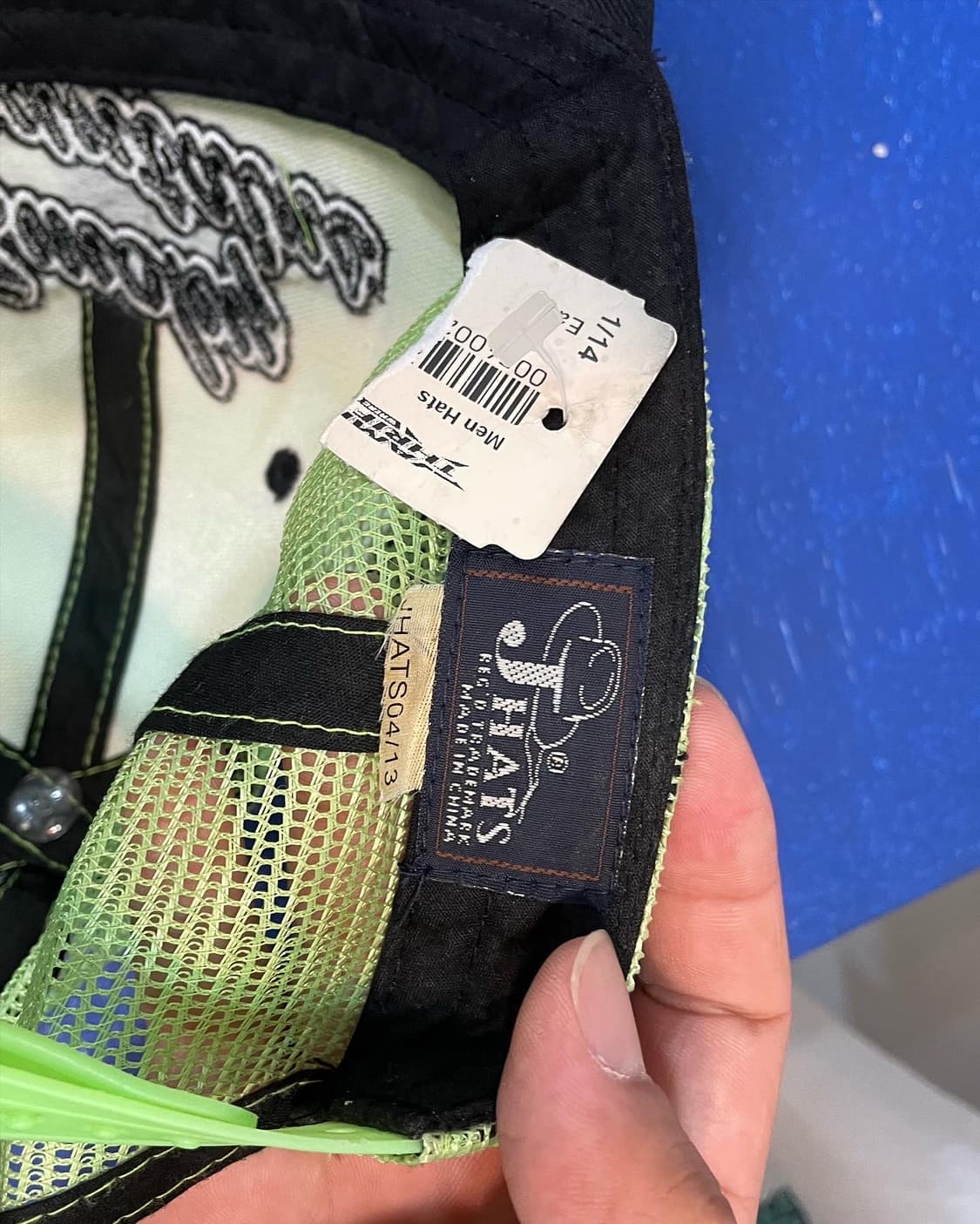 JHATS Vintage Neon Mesh Cap 상품이미지4