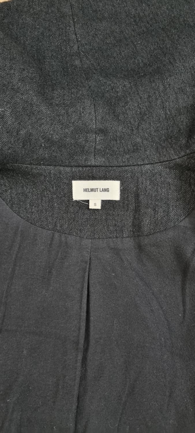 헬무트랭 양가죽,울 숄카라 코트 S _ 여성 상품이미지10
