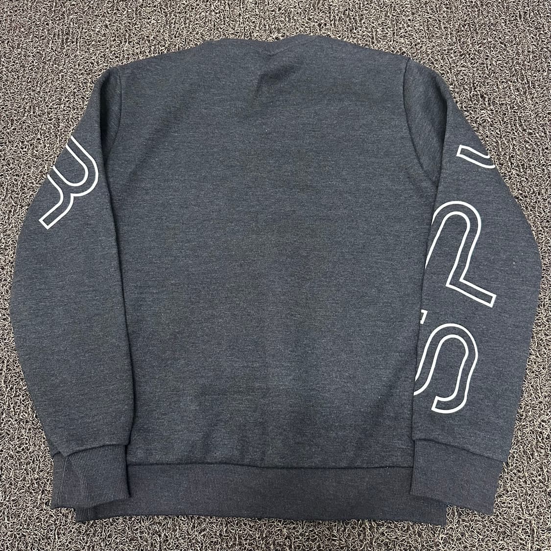 스파이더 여성 기모 맨투맨 그레이 M 상품이미지5