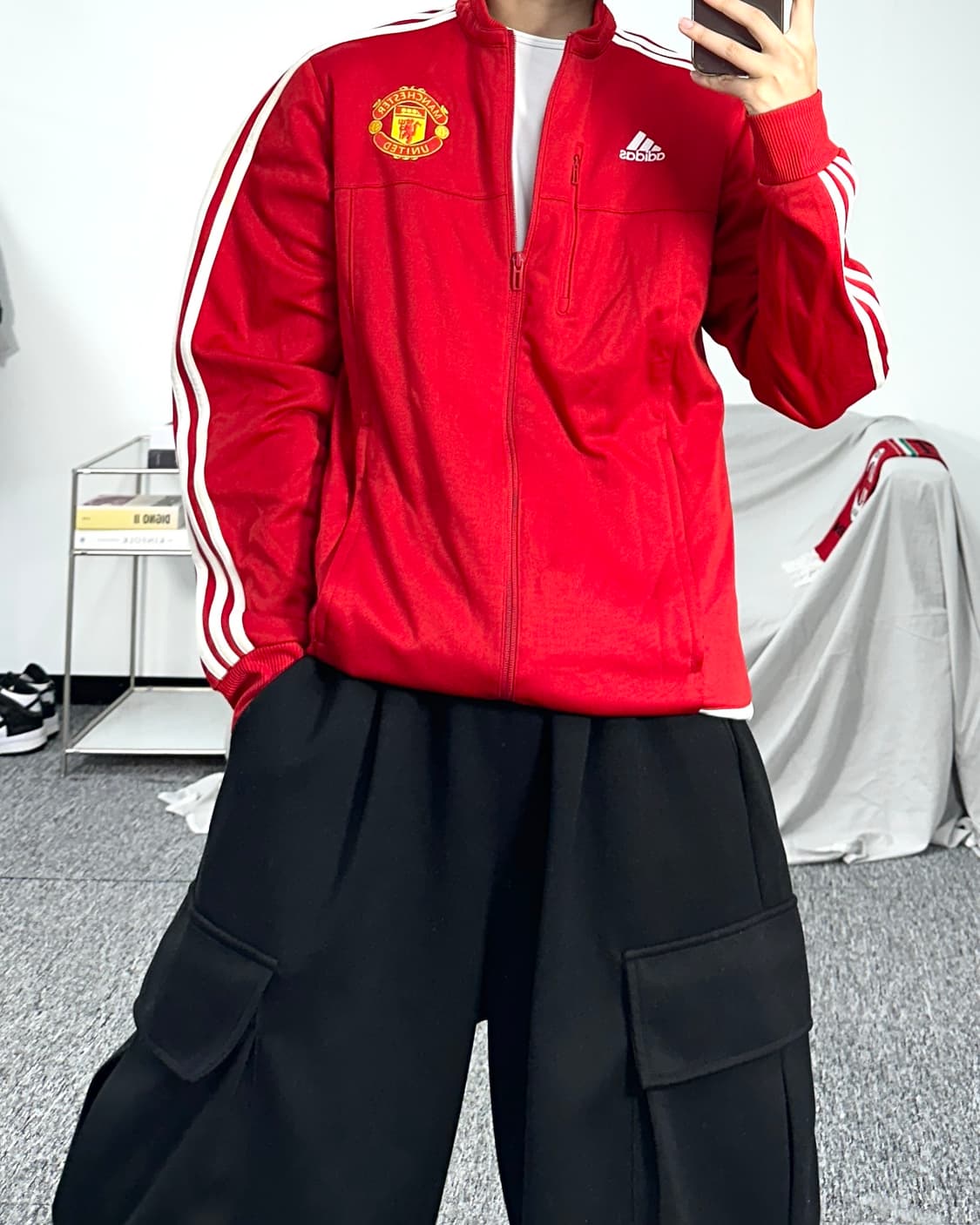 아디다스 맨체스터 유나이티드 져지 트랙탑 M 상품이미지4