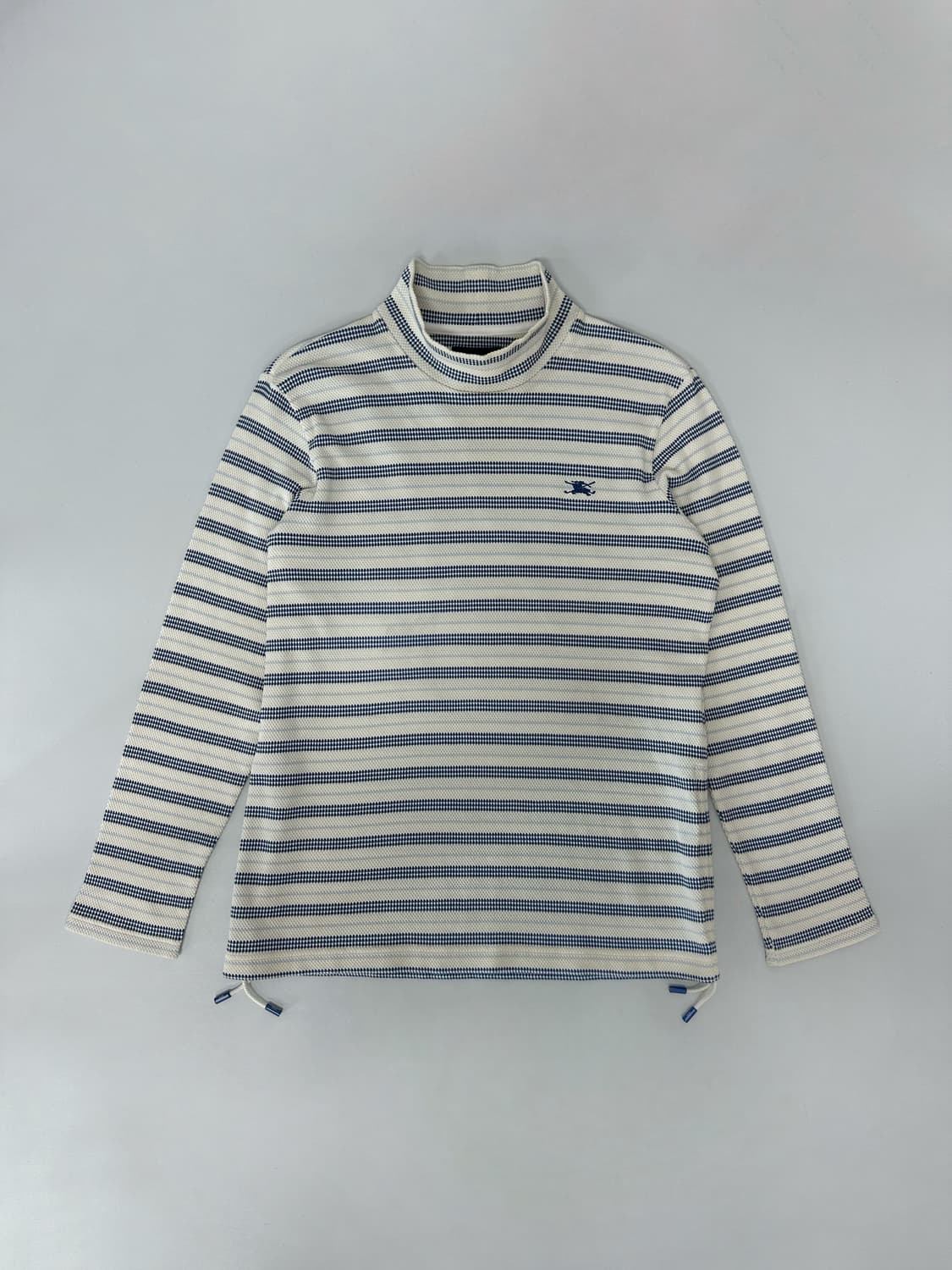 버버리 스트라이프 로고 터틀넥 탑 상품이미지1