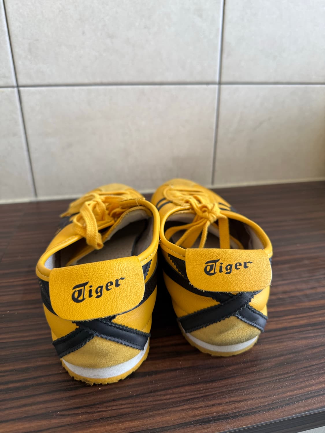 오니츠카 타이거 멕시코 66 옐로우 블랙 290 상품이미지5