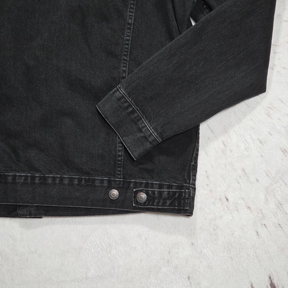 자라 블랙 코튼 트러거 자켓 상품이미지6