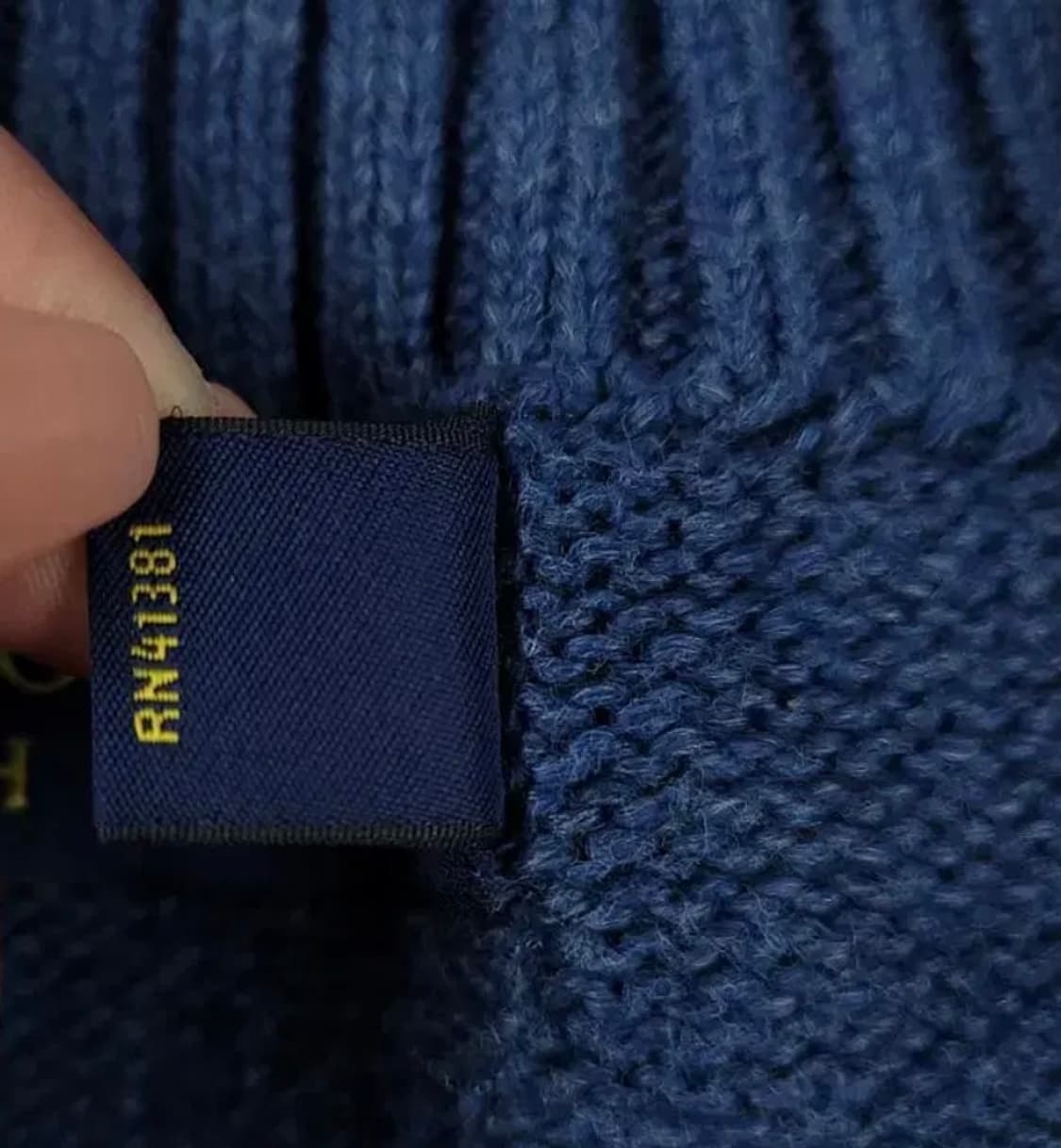 폴로 랄프로렌 반집업 니트 상품이미지6