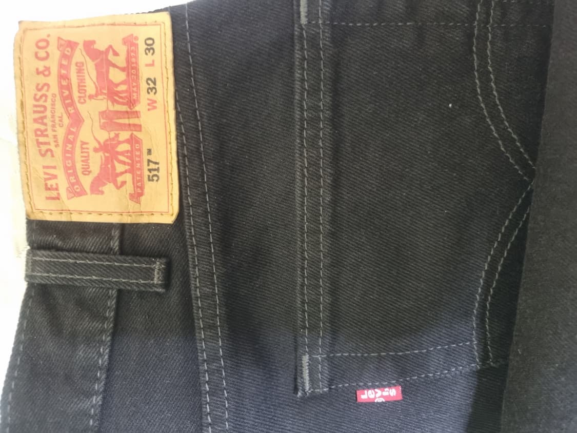 리바이스 517 부츠컷 블랙데님 32 상품이미지1