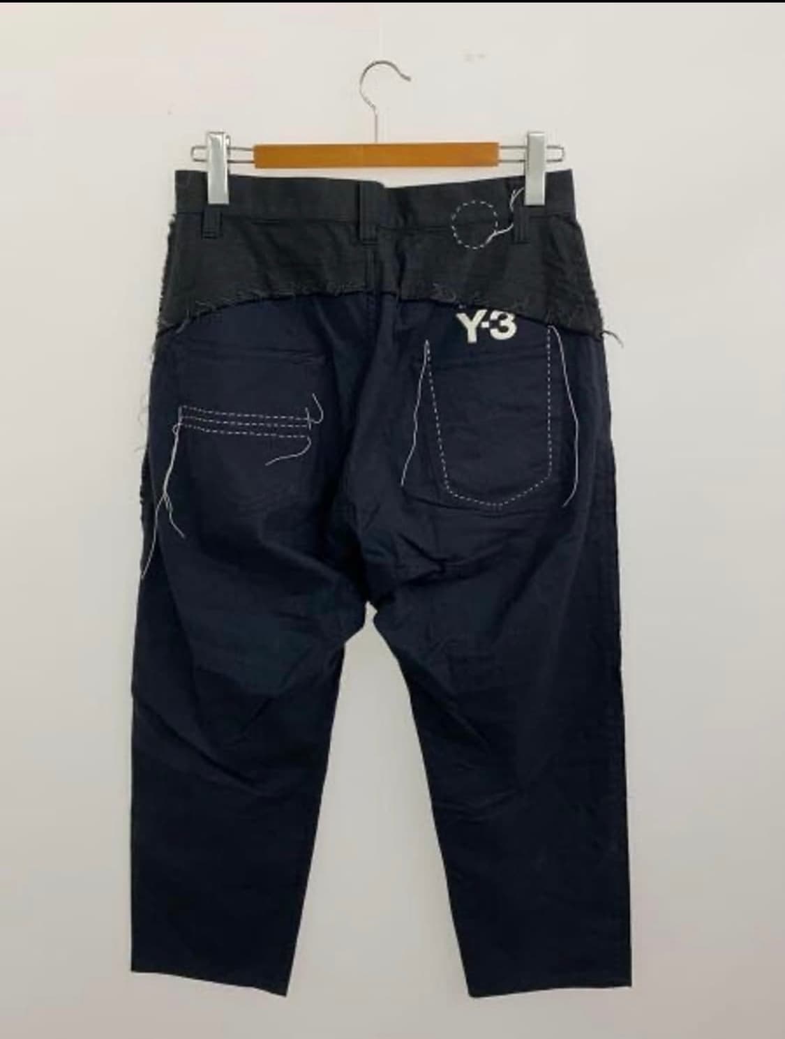 Y-3 H본 팬츠 네이비 xs 상품이미지3