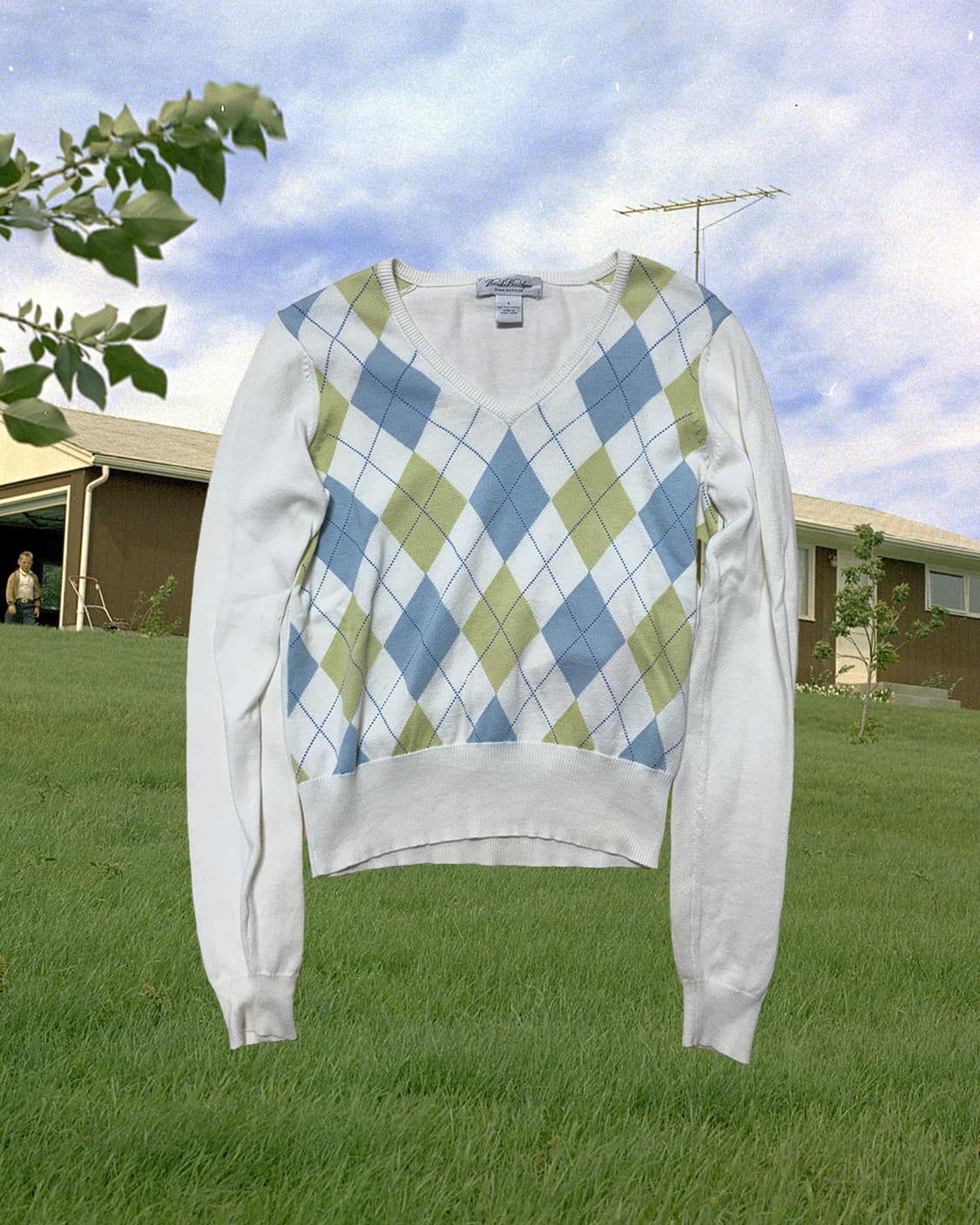 브룩스 브라더스 아가일 니트 상품이미지1