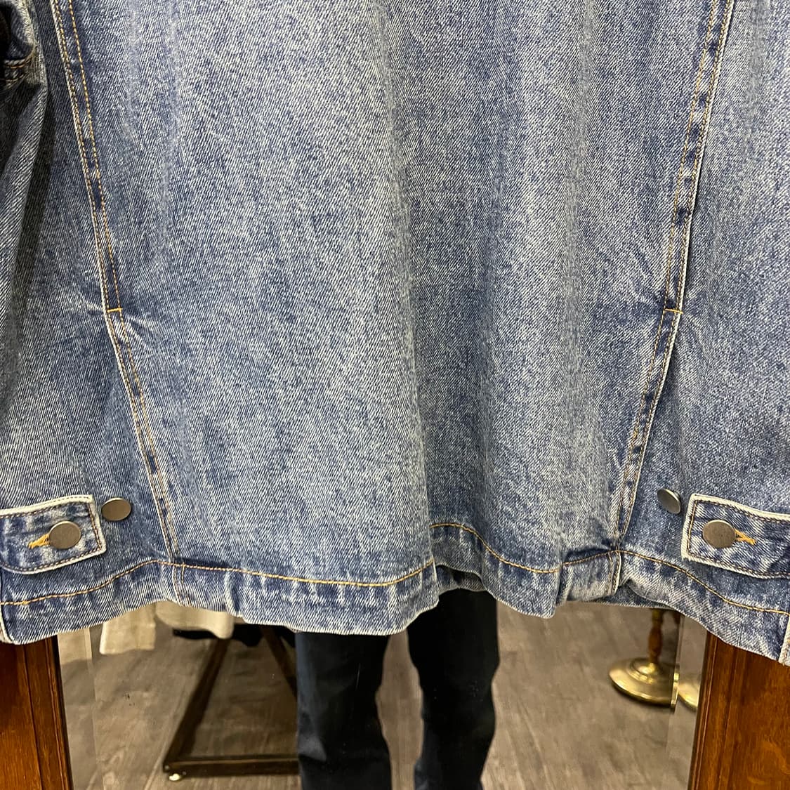 노클 데님 워크자켓 상품이미지9