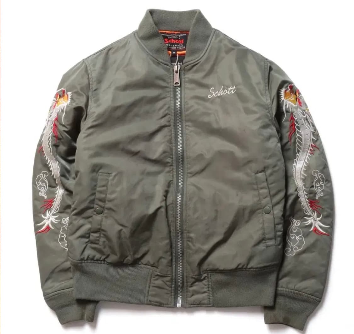 쇼트 엔더슨벨 ma-1 카키 m 상품이미지2