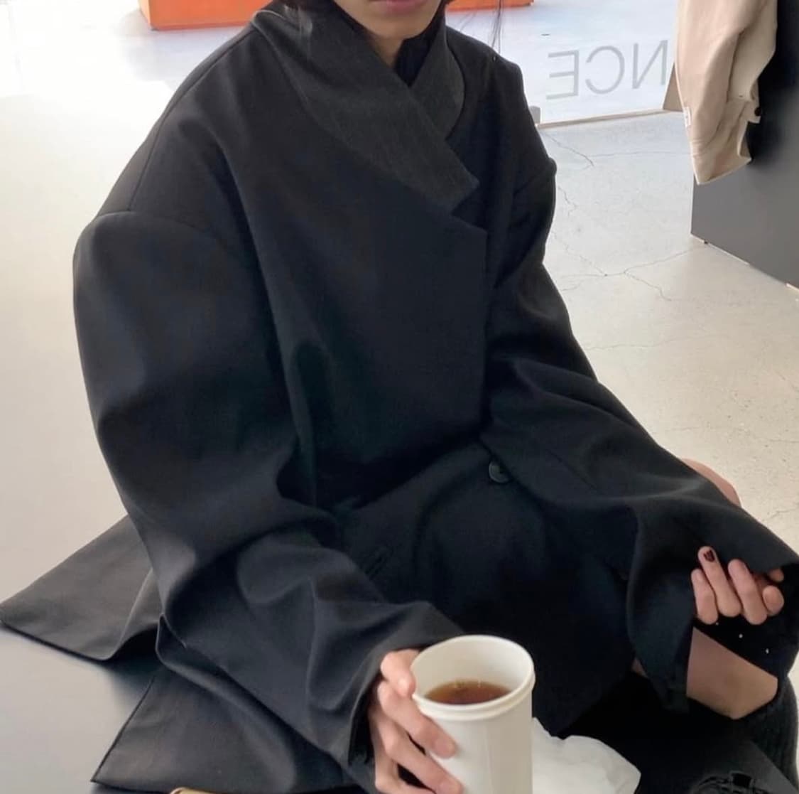 Amu 20ss 유니섹스 오버사이즈 블레이저 상품이미지4