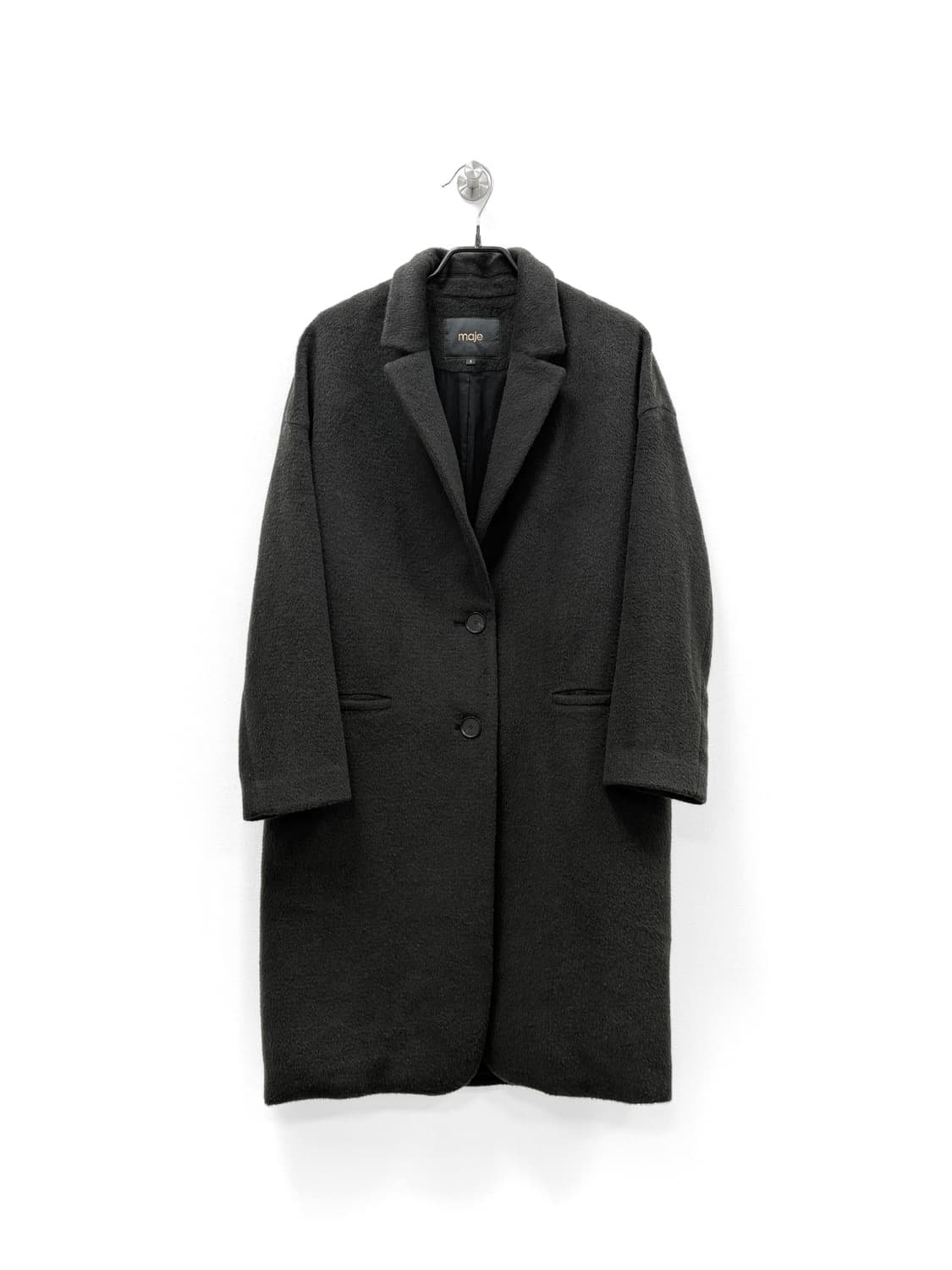 마쥬 울 블렌드 싱글 코트 상품이미지1