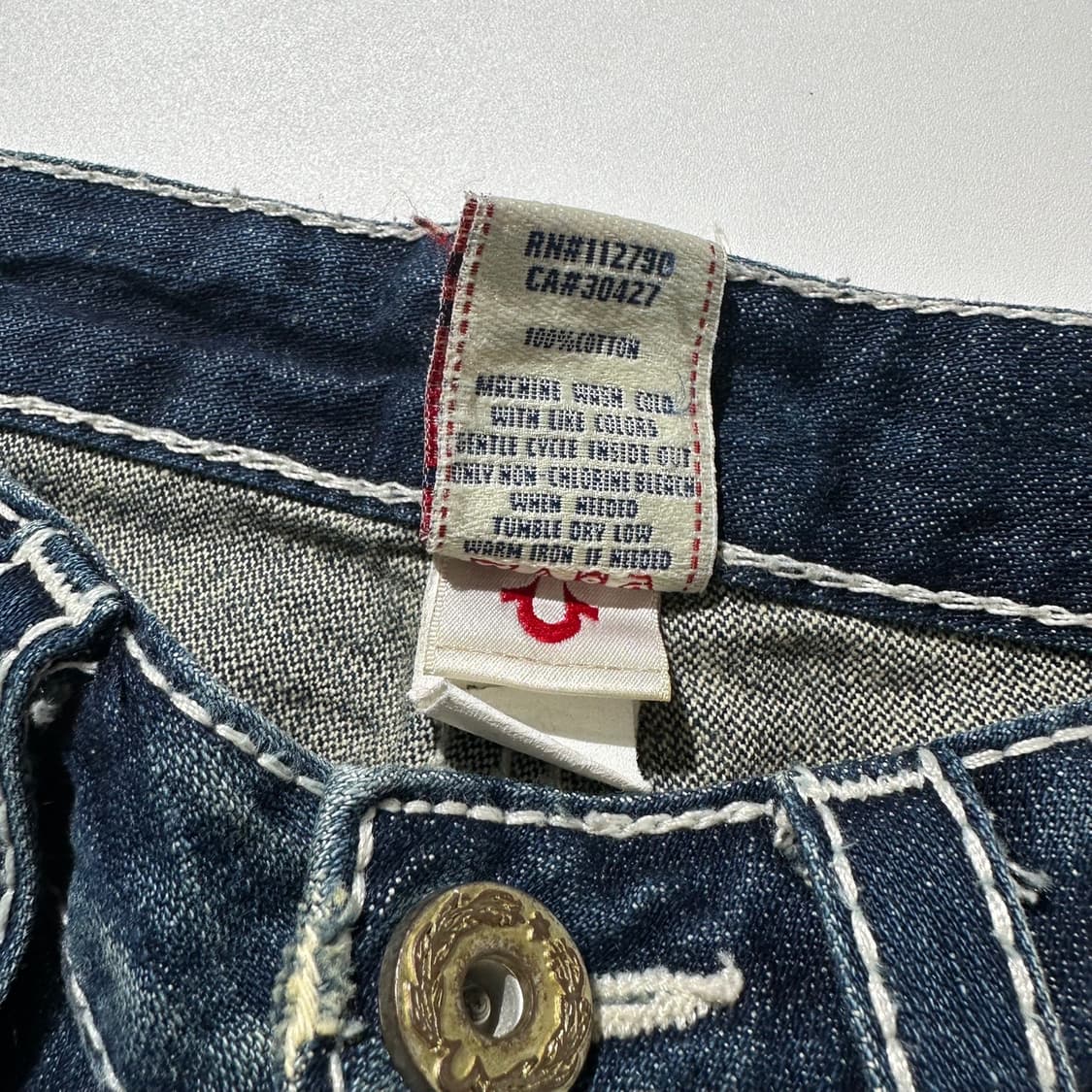 트루릴리전 JOEY 조이 빅 T 부츠컷 데님 팬츠 상품이미지8