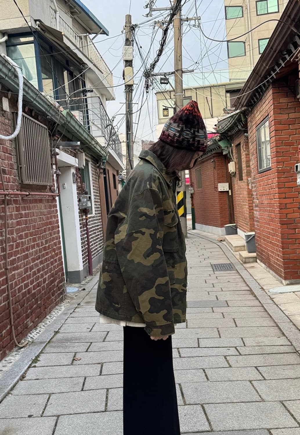 Palace 패턴 니트 비니 상품이미지3