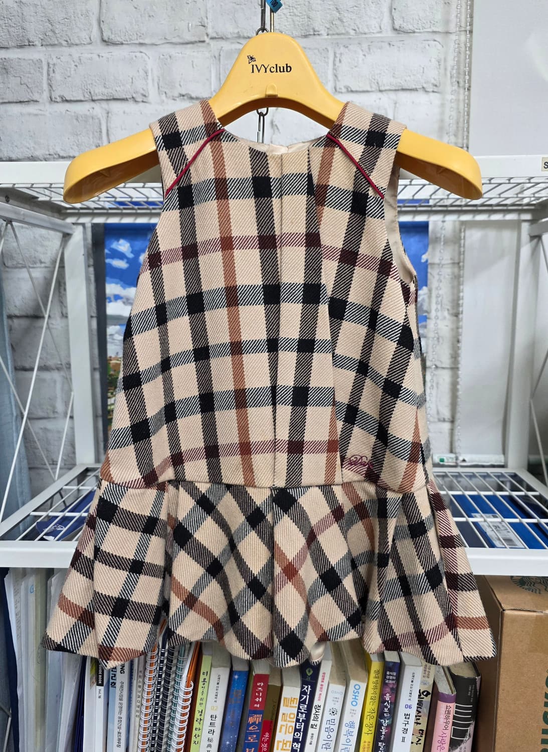 닥스 키즈원피스 3Y 겨울 울 나시 여아원피스 AD39 상품이미지1