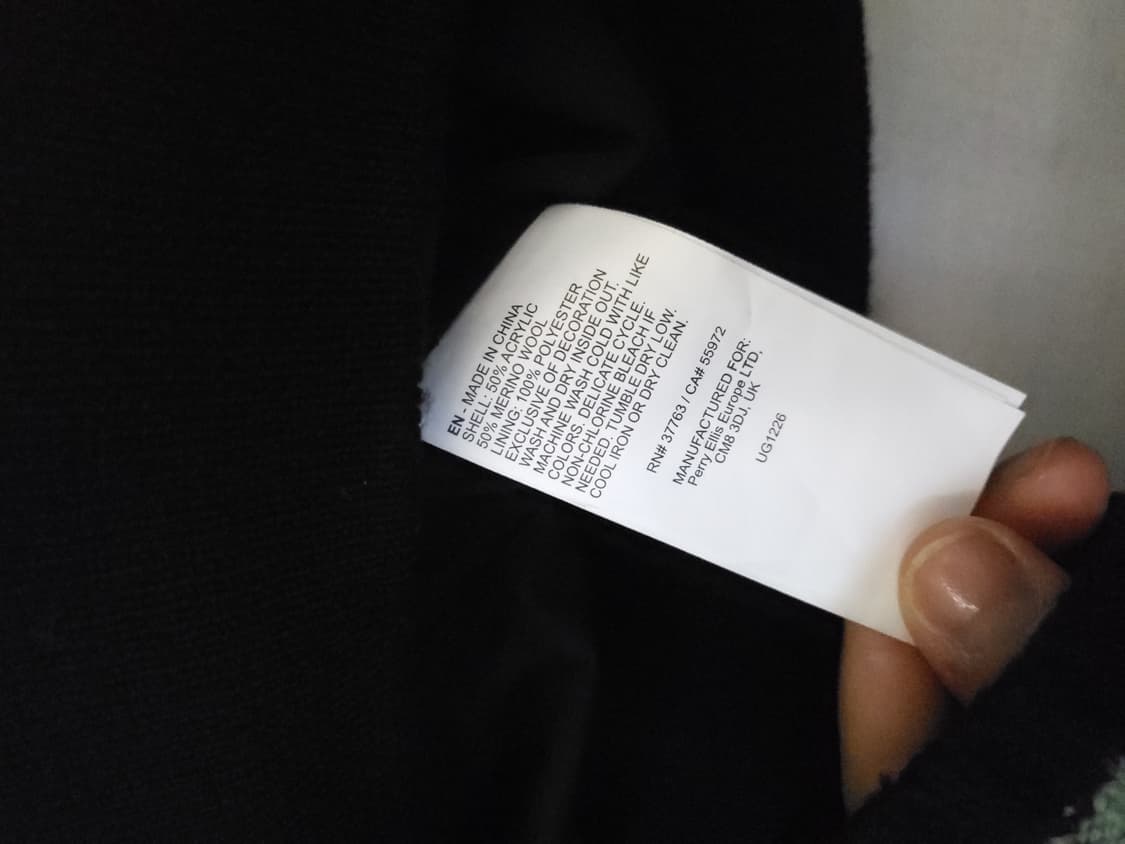 캘러웨이 블랙 하프넥 니트 m 상품이미지5