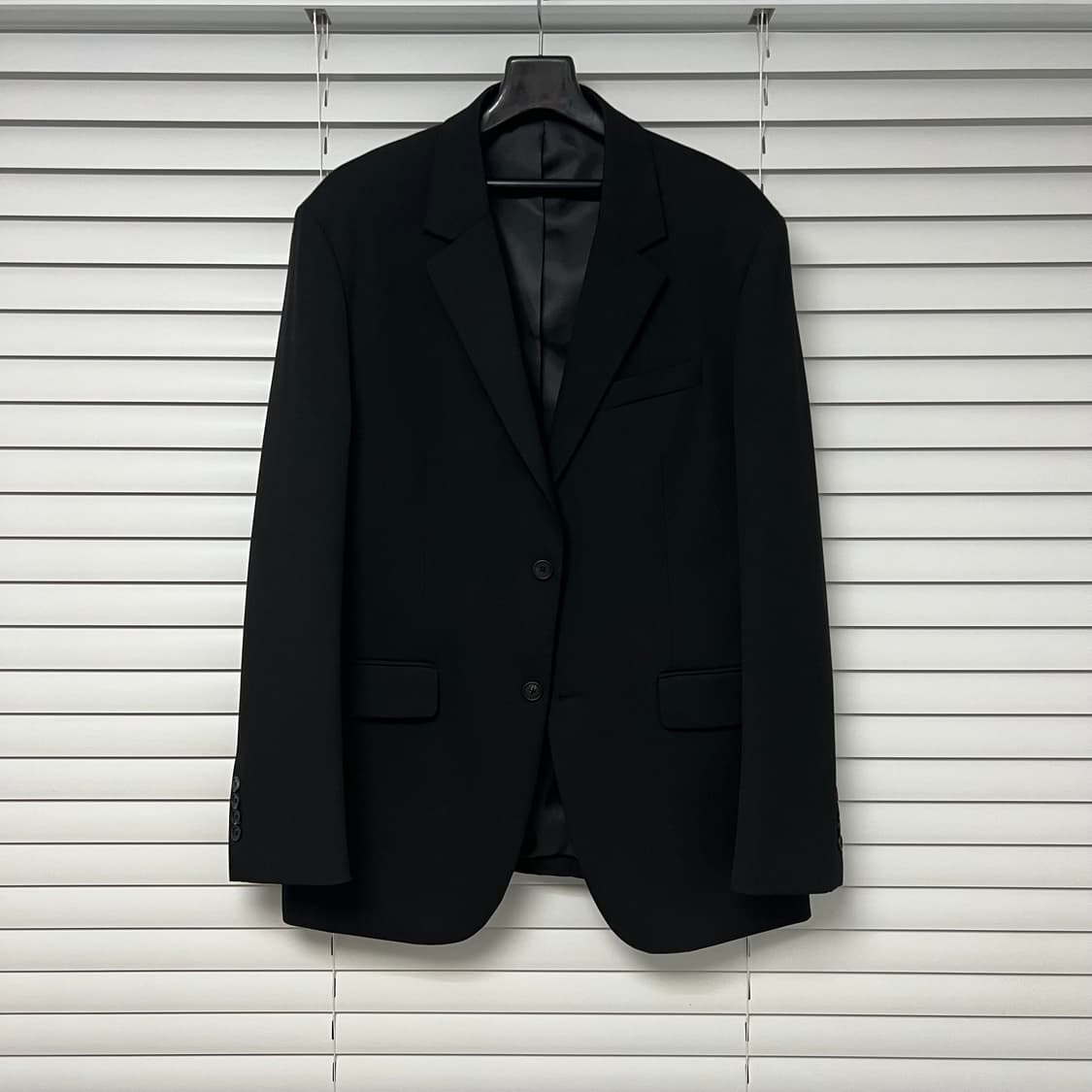 새상품 무탠다드 릴렉스드 베이식 블레이저 2XL [블랙] 상품이미지1