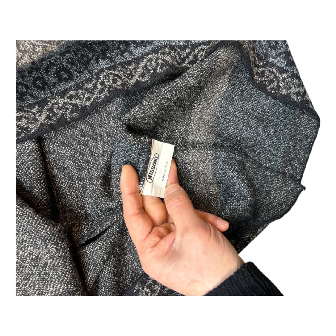 W-F) 미쏘니 자카드 니트 미디 스커트 BS-003 상품이미지2