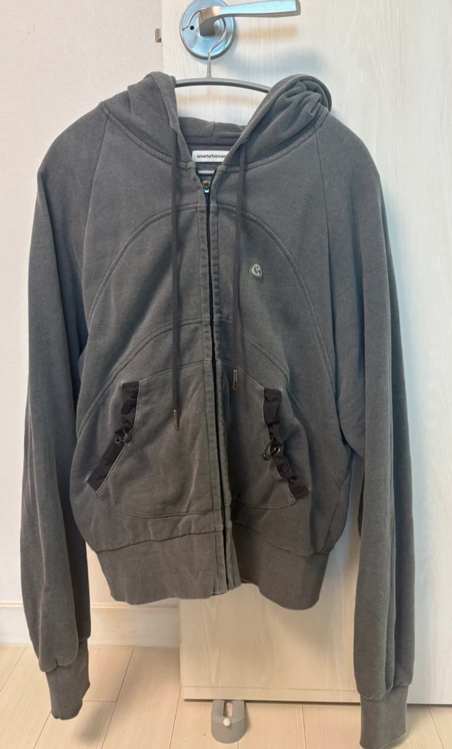 코이세이오 스마트어반유즈풀 후드집업 블랙 상품이미지2