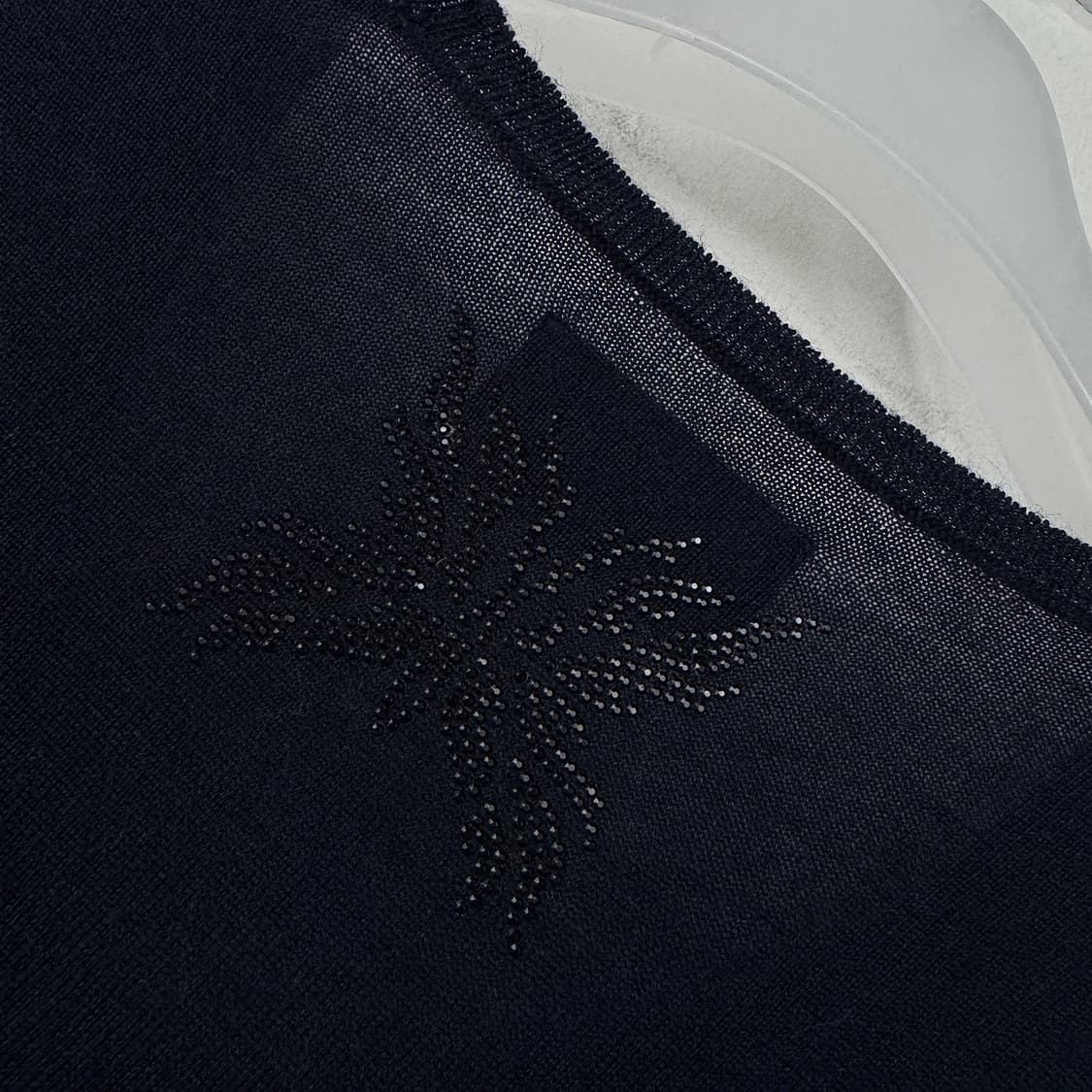 쟈딕앤볼테르 백 비즈 메리노 울 니트 상품이미지5