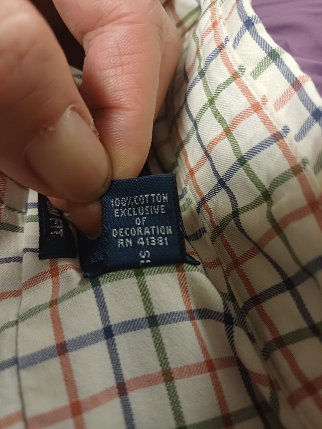 Polo Ralph Lauren Custom Fit Plaid Shirt 상품이미지5