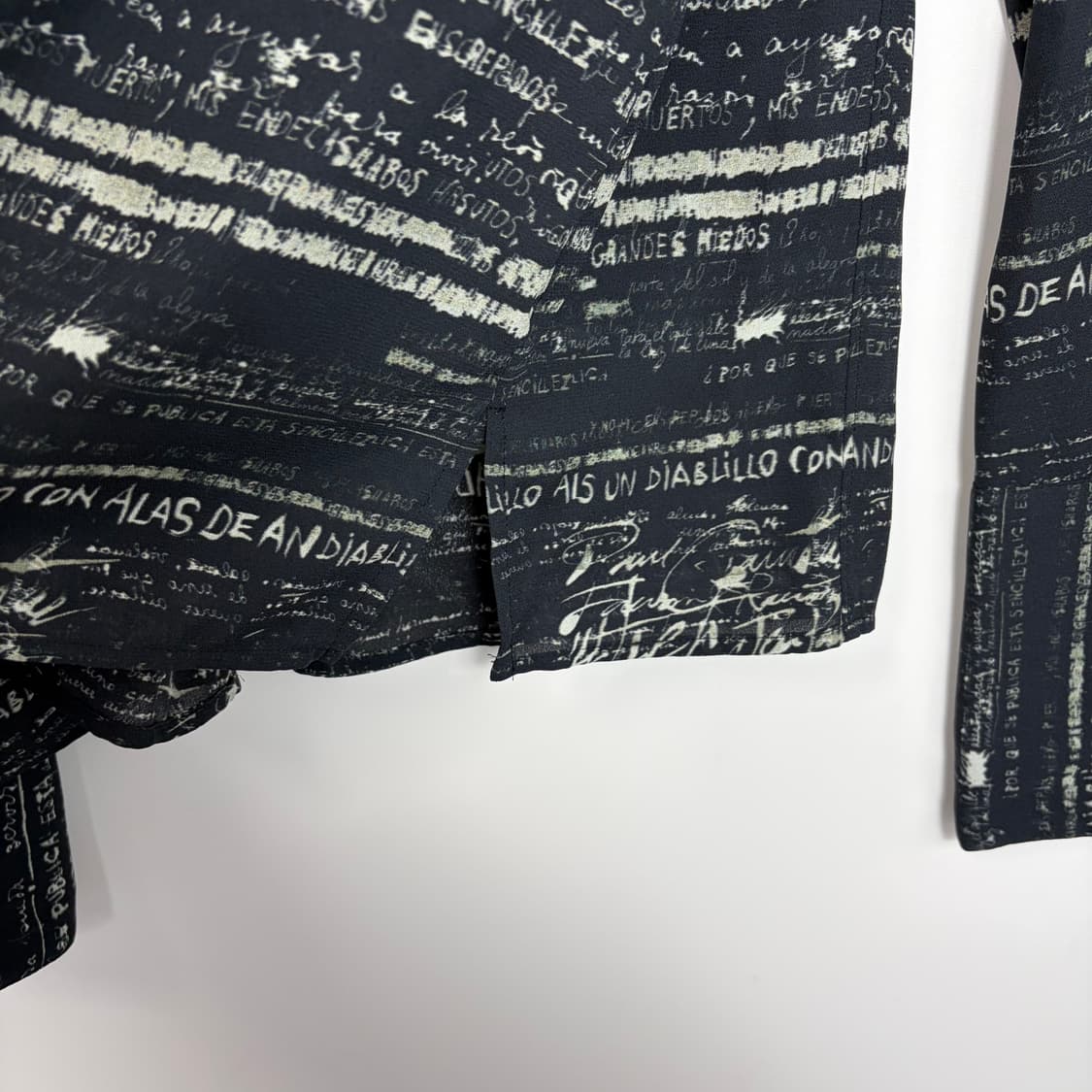 장폴고티에 레터링 패턴 셔츠 상품이미지7