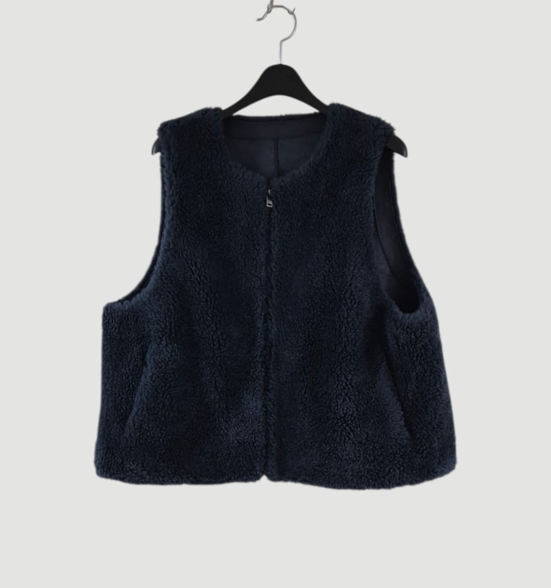 [88]A&D 여자 양모 퍼 조끼 베스트 상품이미지1