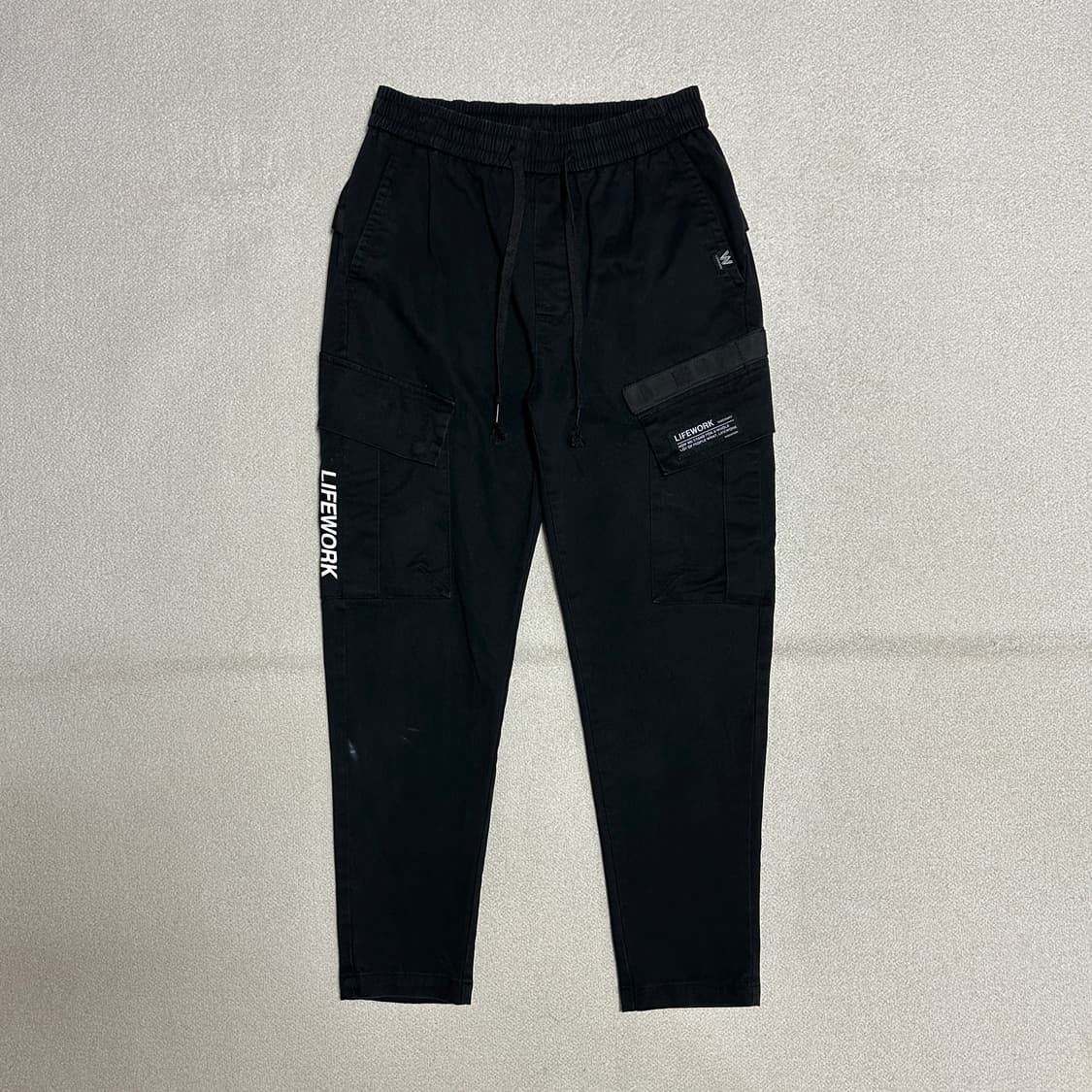 라이프워크 L1 아웃포켓 슬림카고 배기팬츠 상품이미지1