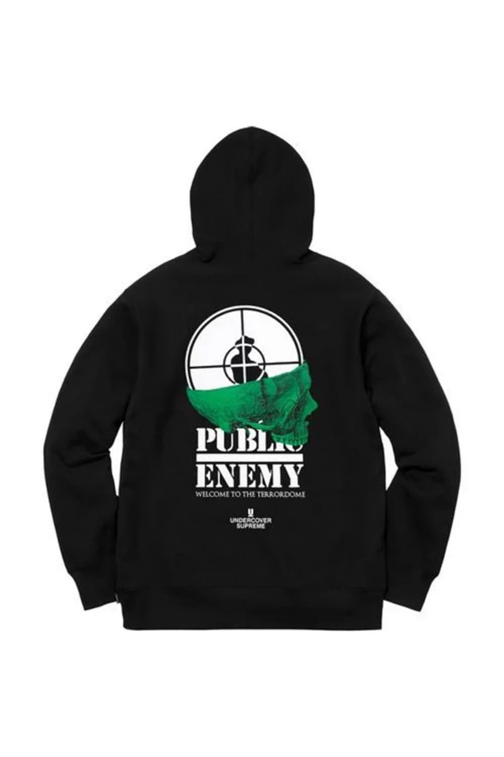 슈프림 x 언더커버 public enemy 후디 상품이미지1