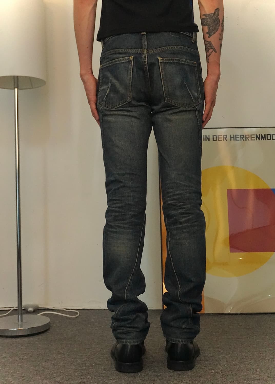Attachment Washed Slim Straight 상품이미지9