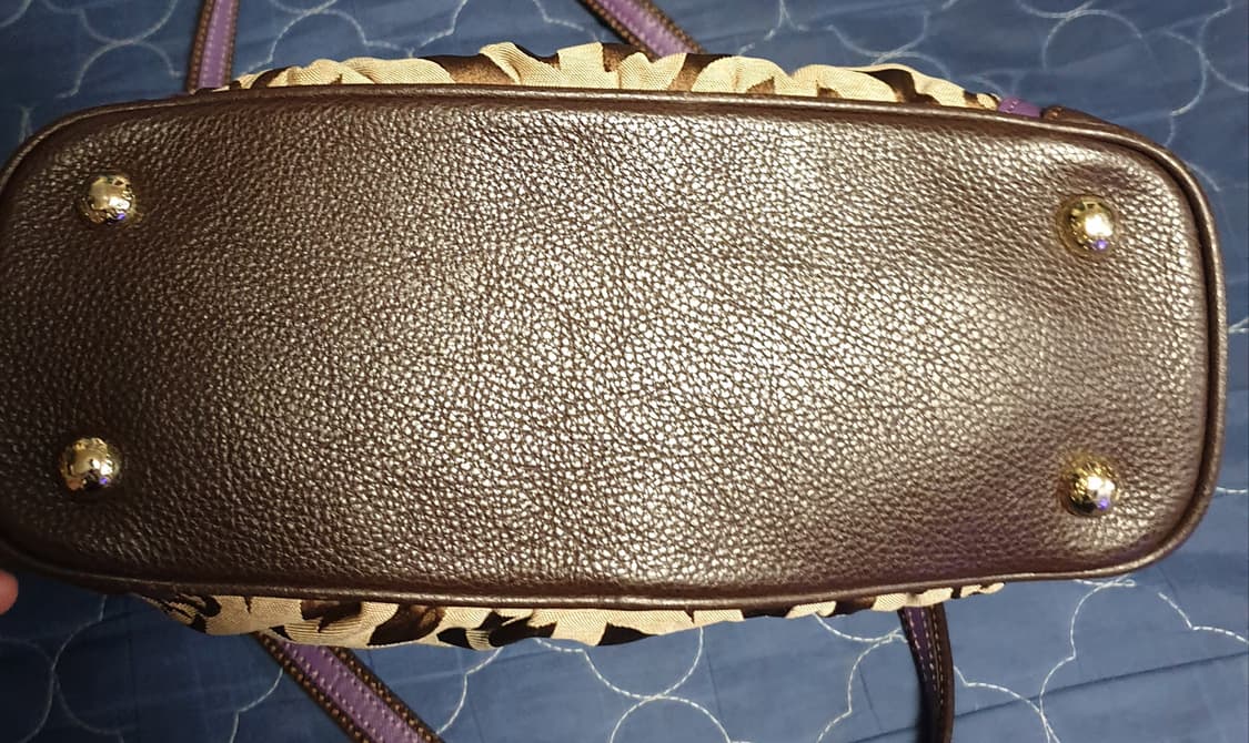 루이까또즈 모노그램 시그니처로고 숄더백 브라운 상품이미지3