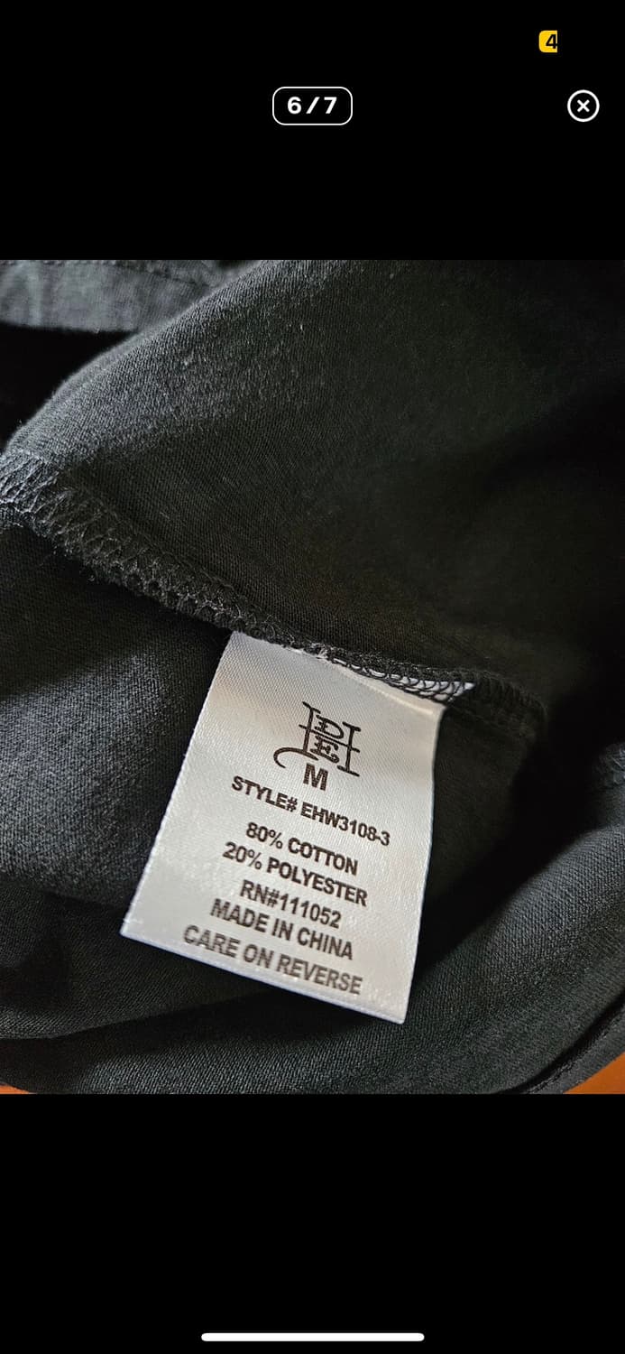 정품 에드하디 롱슬리브 미니 원피스 상품이미지6