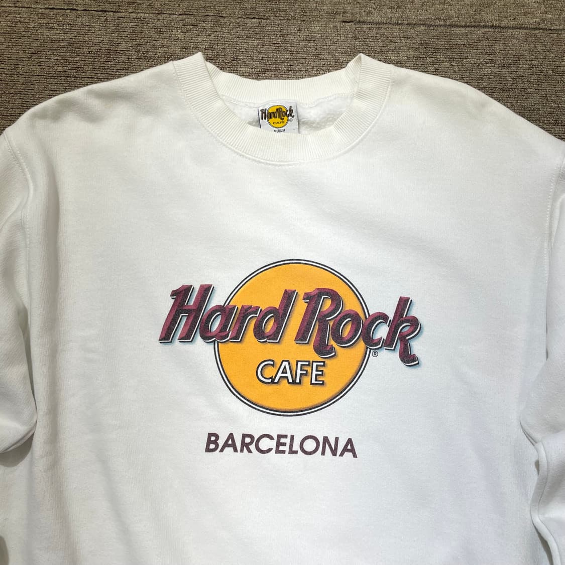 (XL) Hard rock 하드락 바르셀로나 프린팅 스웻 셔츠 맨투맨 상품이미지4