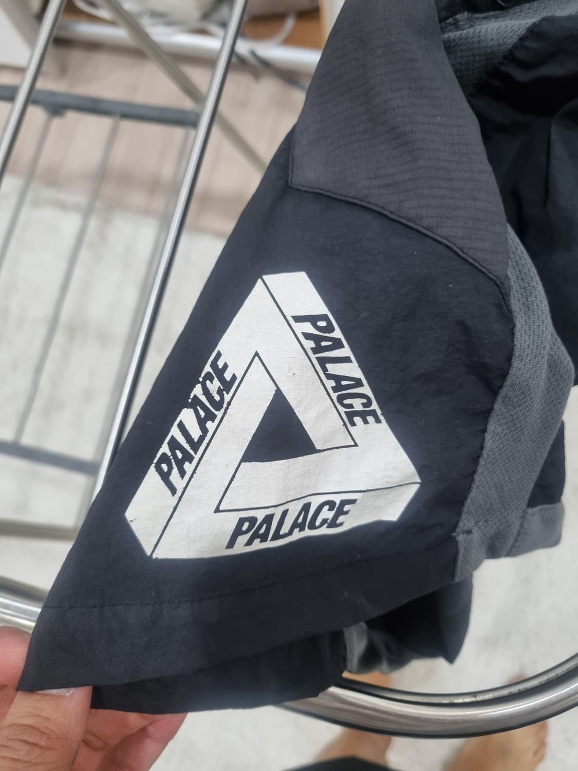 팔라스 Palbro 스포츠 쉘 트라이퍼그 반바지 쇼츠 숏팬츠 블랙 M 상품이미지3