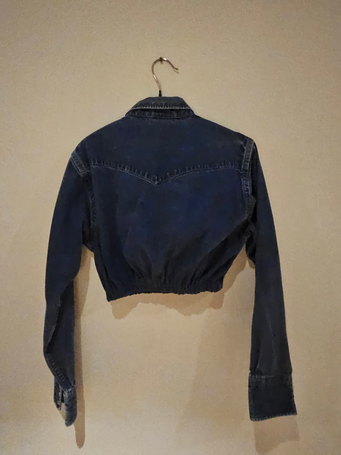 빈티지 크롭 데님자켓 상품이미지2