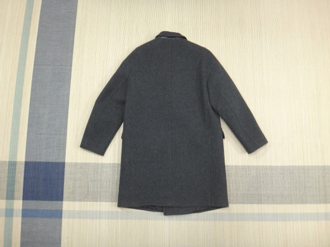 (100) 시스템 SYSTEM 울 캐시미어 혼방 더블 코트 상품이미지2