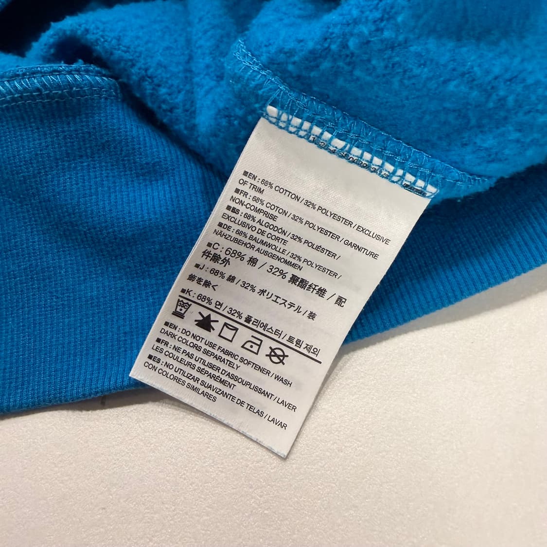 [S] 아크테릭스 빅로고 블루 풀집업 후드집업 B567 상품이미지7