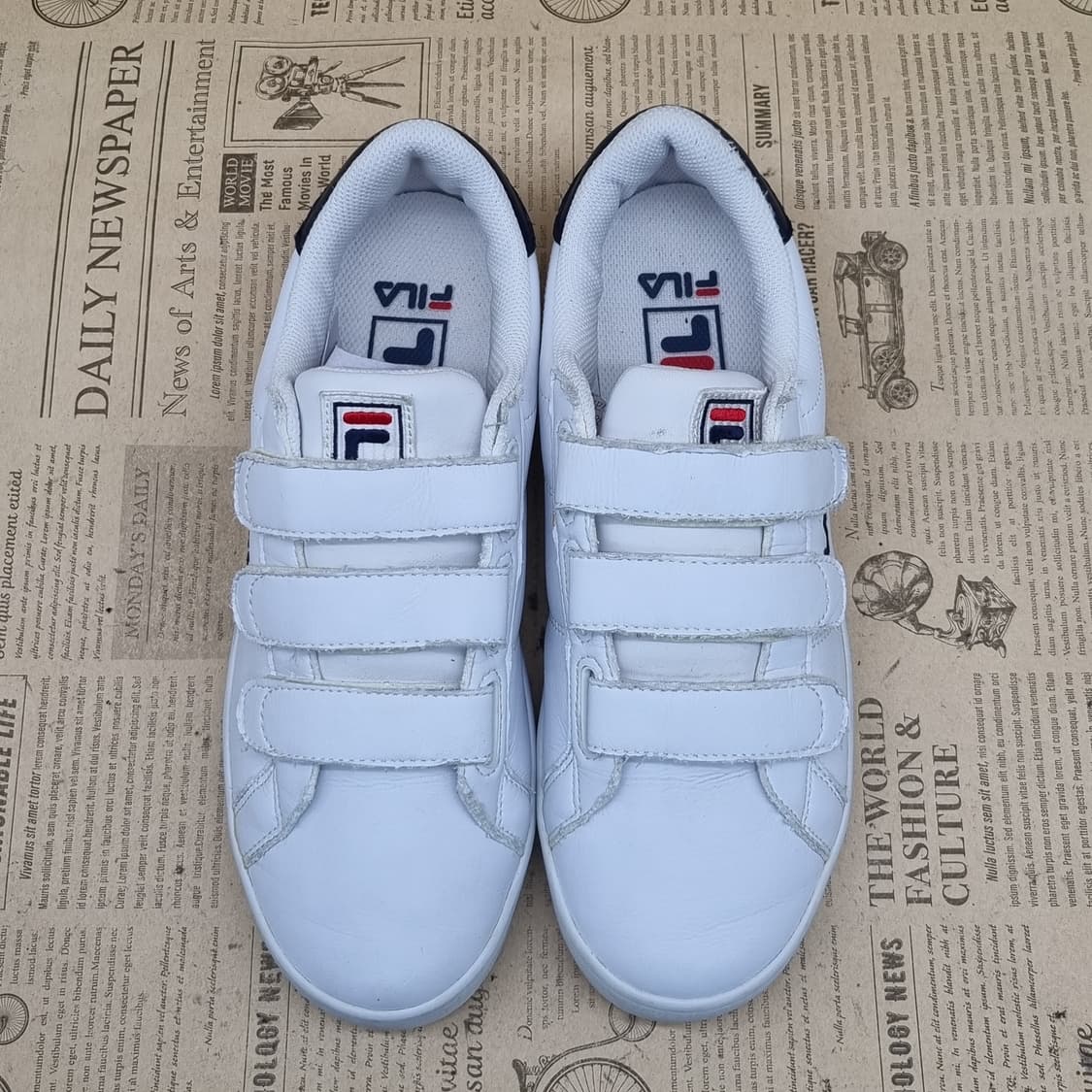 휠라 코트디럭스 벨크로 운동화255 상품이미지2