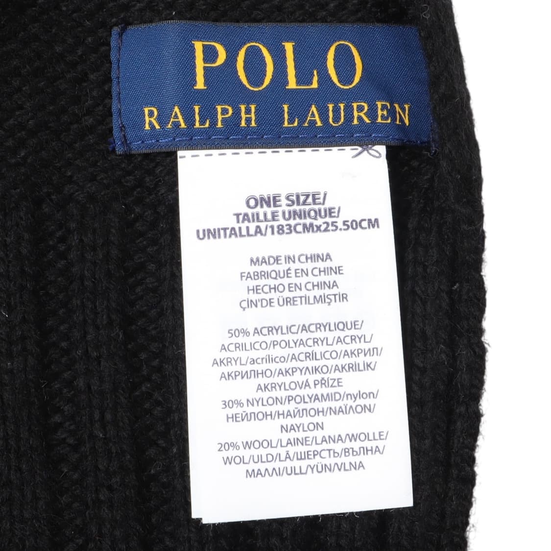 폴로 랄프로렌 폴로베어 울 블렌드 머플러 상품이미지8