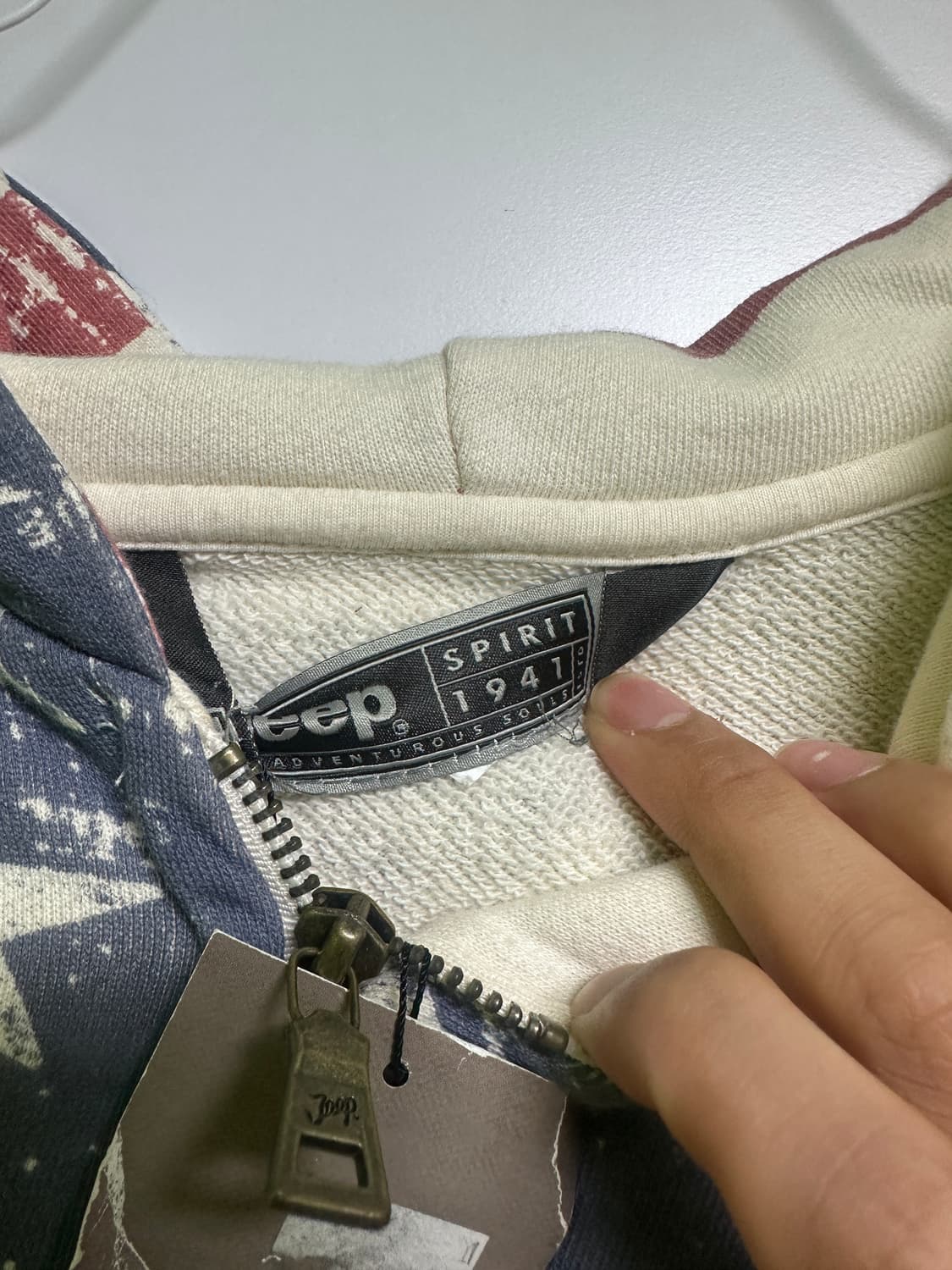 지프 후드집업 빈티지 상품이미지5