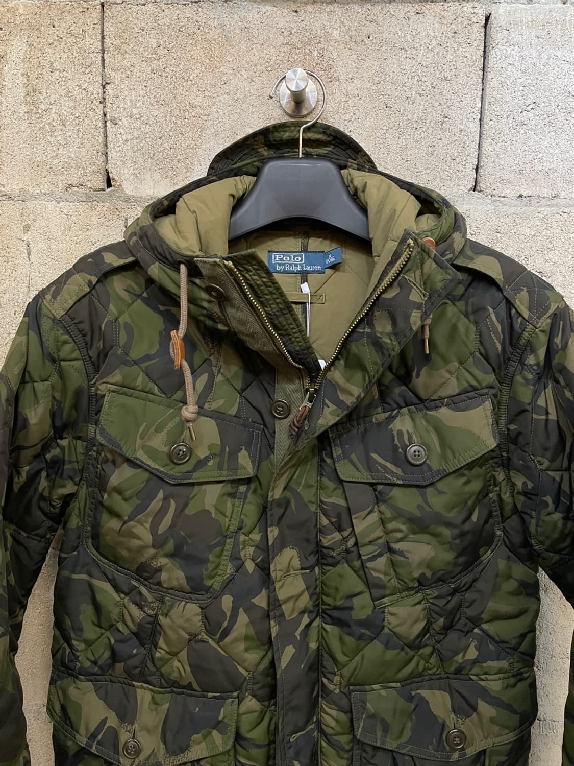 폴로 랄프로렌 카모 후드 퀼팅 자켓 상품이미지2