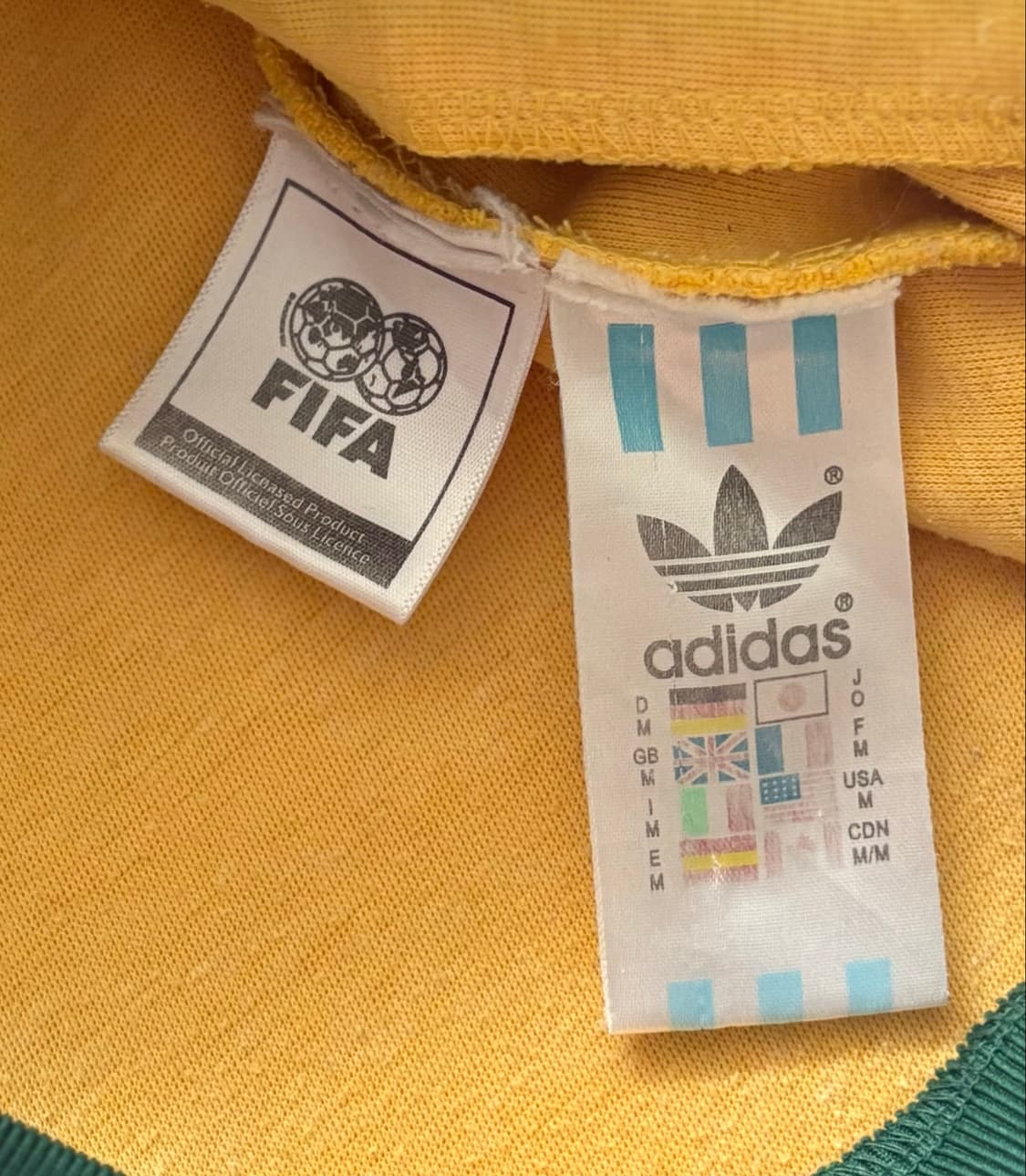 adidas 아디다스 빈티지 브라질 국가대표 트랙탑 져지  상품이미지8